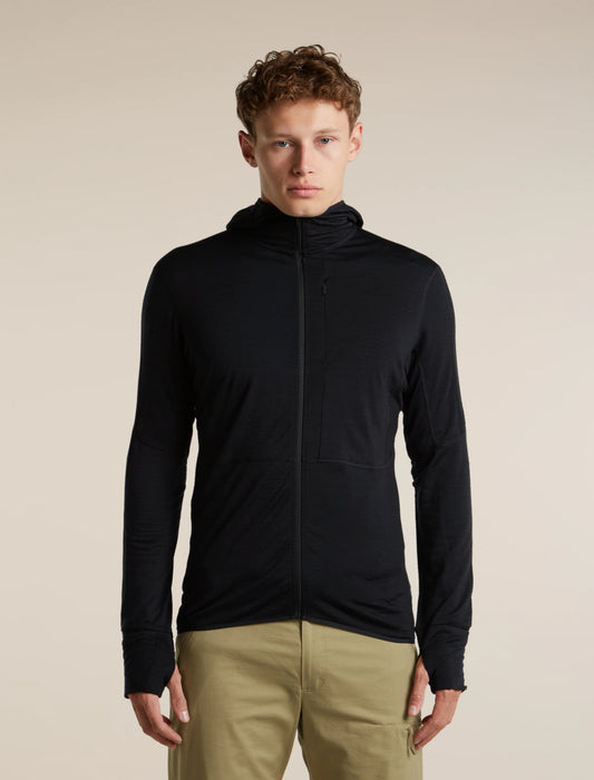 Men's Merino Blend 200 RealFleece™ Descender Long Sleeve Zip Hoodie