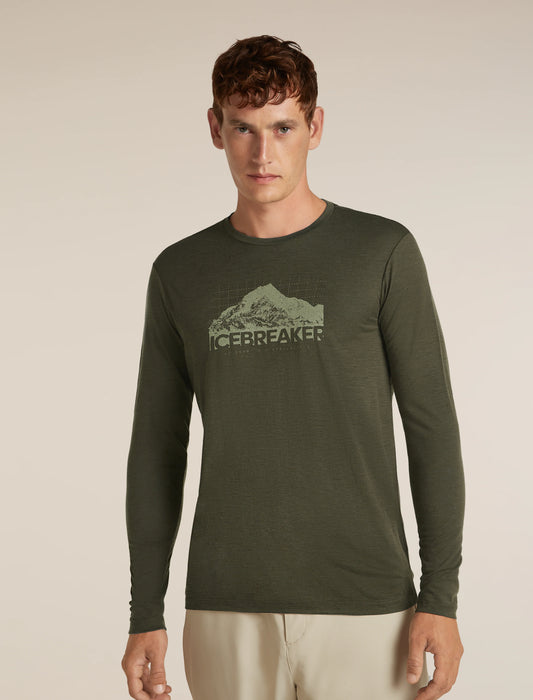 Men's Merino 150 Tech Lite Long Sleeve Tee Aoraki Explorer