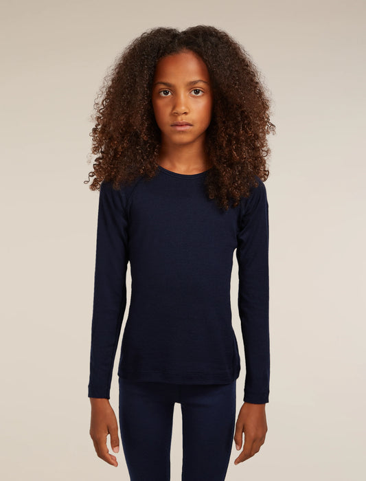 Kids’ Merino 200 Oasis Long Sleeve Crewe Thermal Top