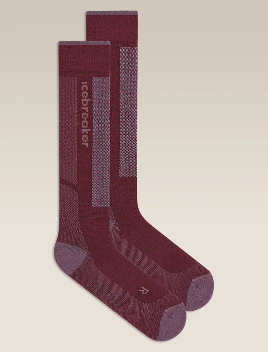 Women's Merino Blend Ski+ Light Over The Calf Socks