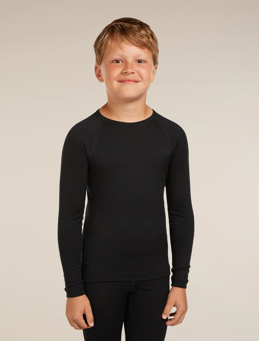 Kids’ Merino 200 Oasis Long Sleeve Crewe Thermal Top