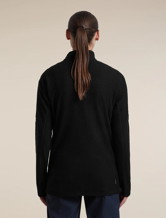 Women's Merino 400 RealFleece™ Grid Peaksland Long Sleeve Half Zip