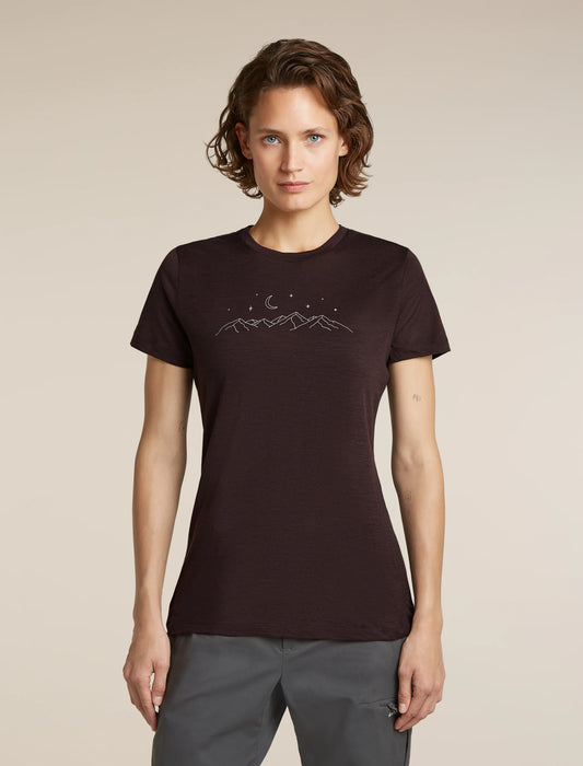 Women's Merino 150 Tech Lite Short Sleeve Tee Sparkling Stars