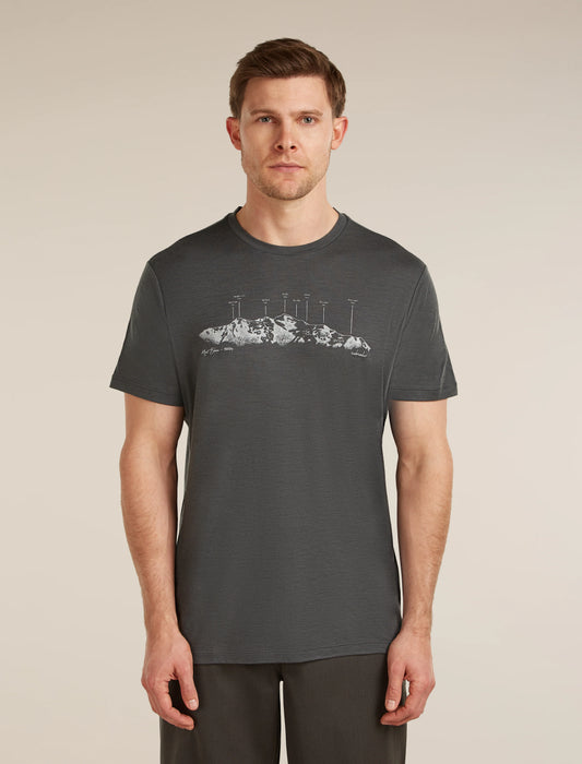 Men's Merino 150 Tech Lite Short Sleeve Tee The Peaks