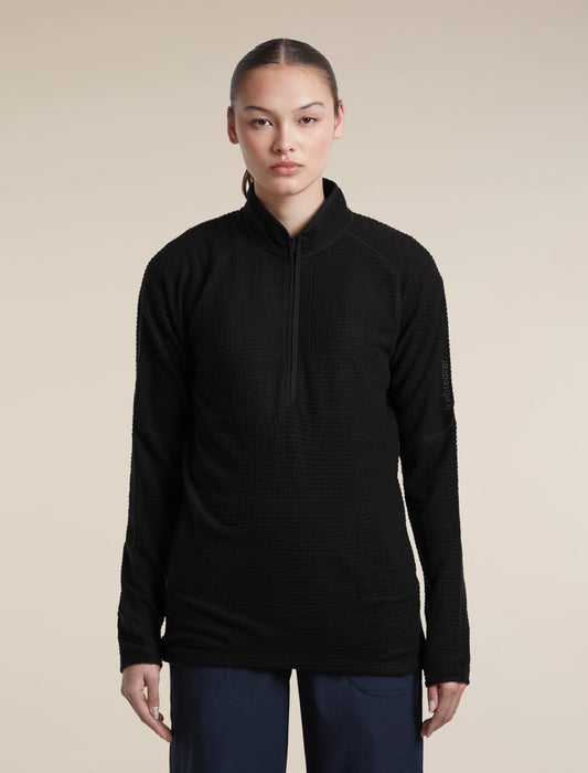 Women's Merino 400 RealFleece™ Grid Peaksland Long Sleeve Half Zip
