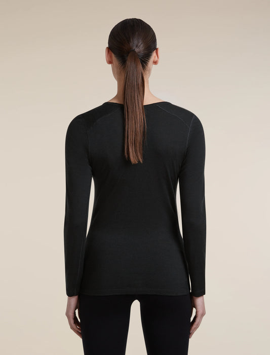 Women's Merino 200 Oasis Long Sleeve Thermal V Neck