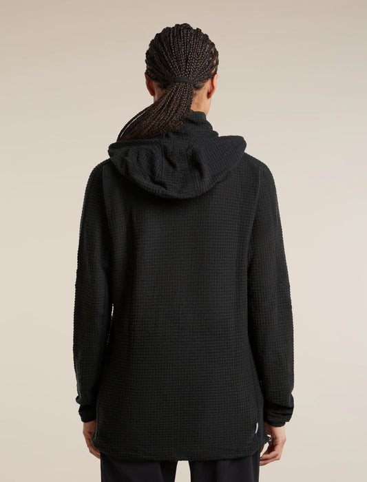 Women's Merino 400 RealFleece™ Grid Blackridge Pullover Hoodie