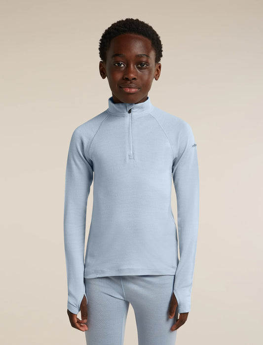 Kids' Merino 260 Oasis Long Sleeve Thermal Half Zip