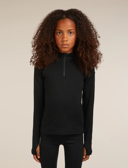 Kids’ Merino 260 Oasis Long Sleeve Half Zip Thermal Top